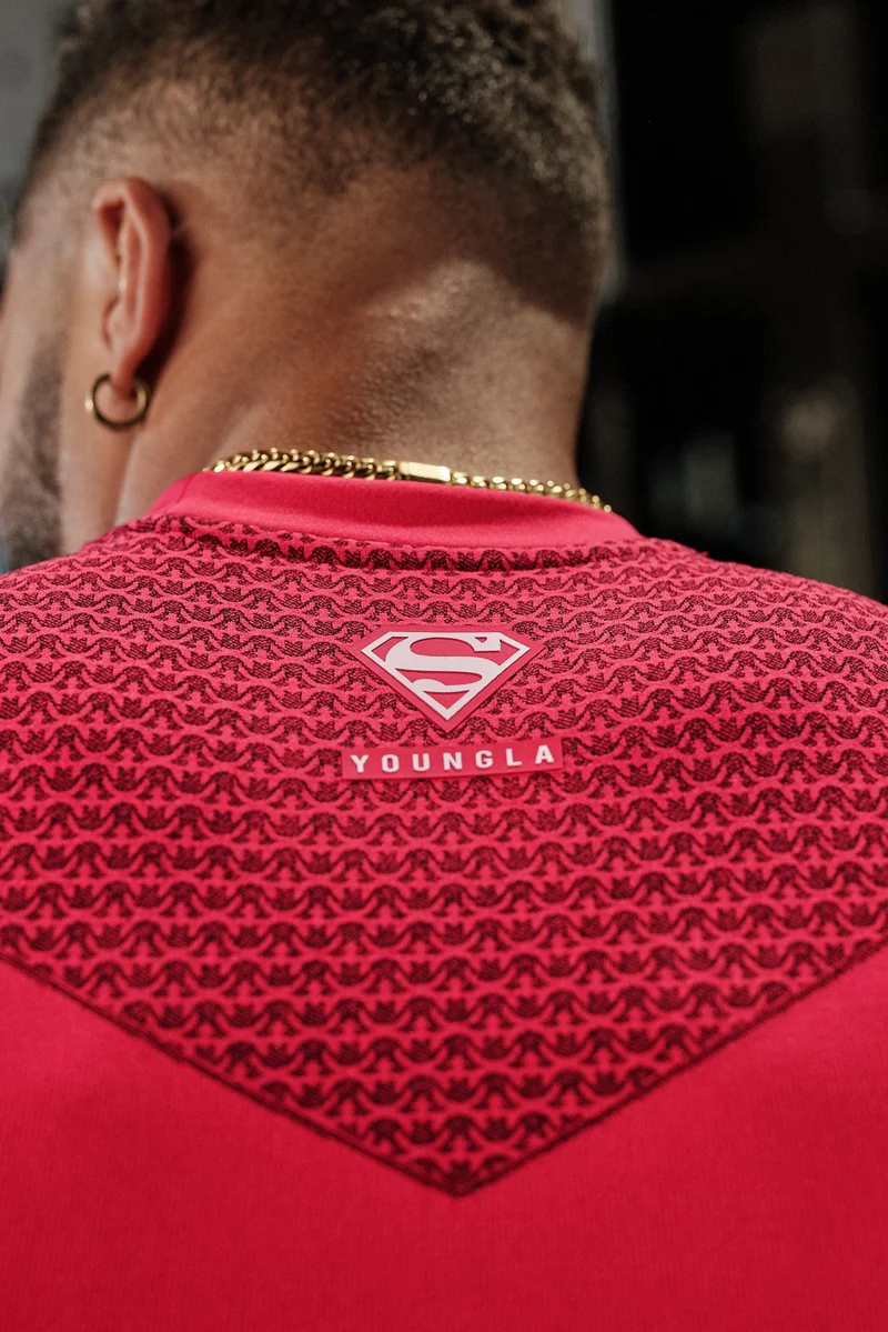 Superman Compression Tank (Red) vista 3