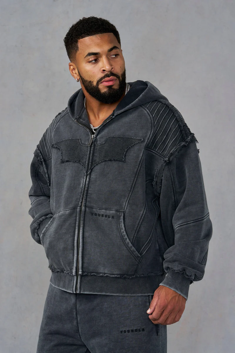 Batman Zip-Up Hoodie vista 3