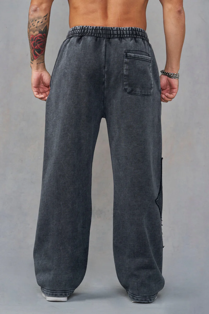 Batman Stealth Sweat (Grey Wash) vista 5