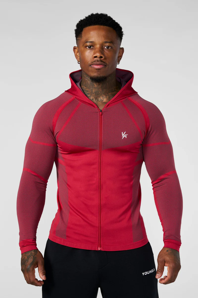 Apex Compression Zip - Up (Red)