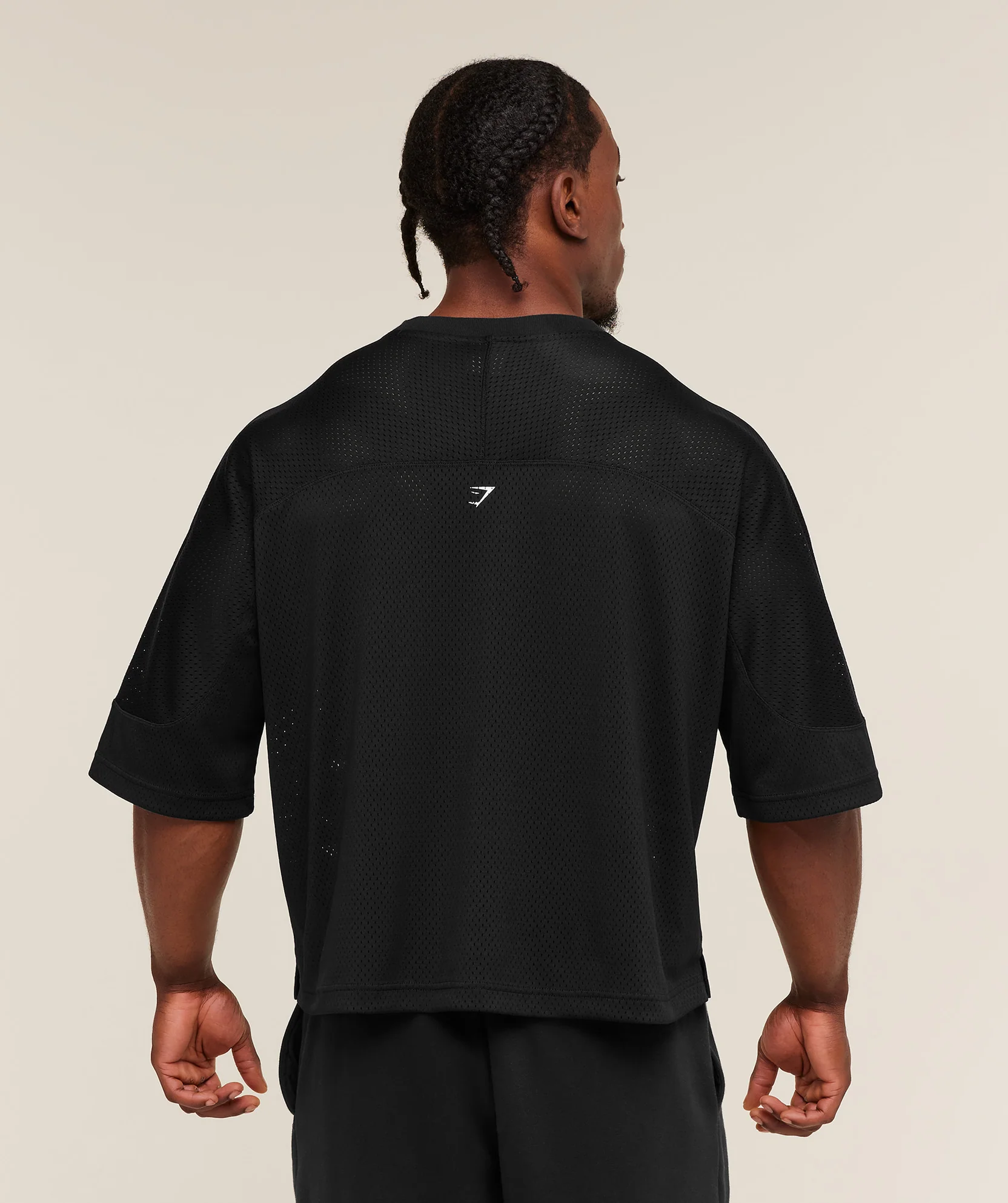 Graphic Mesh Oversized T-shirt vista 4