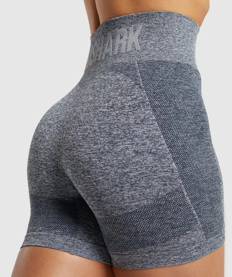 Flex Short - Titanium Blue vista 3