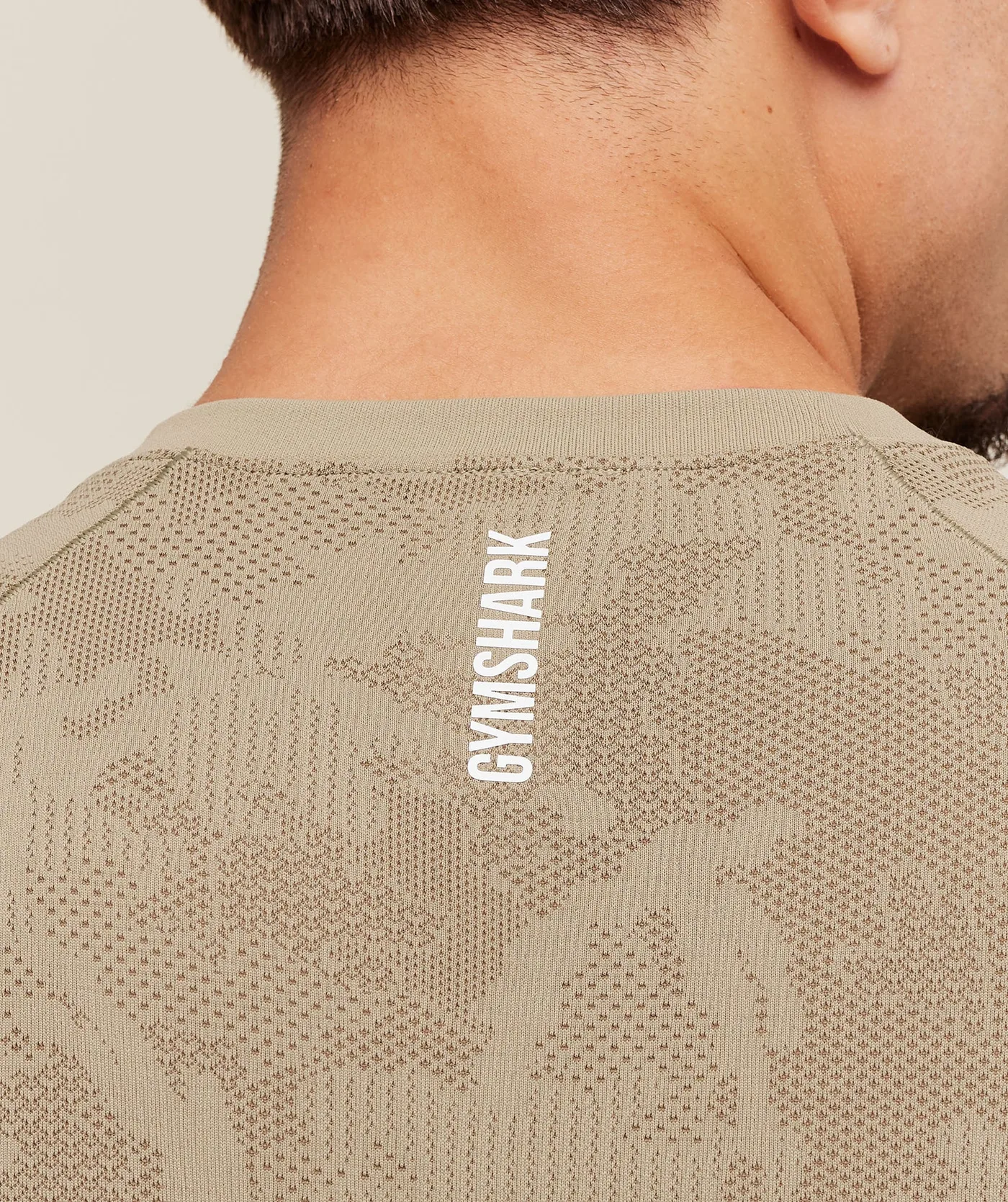 Geo Seamless T-shirt (Brown) vista 4
