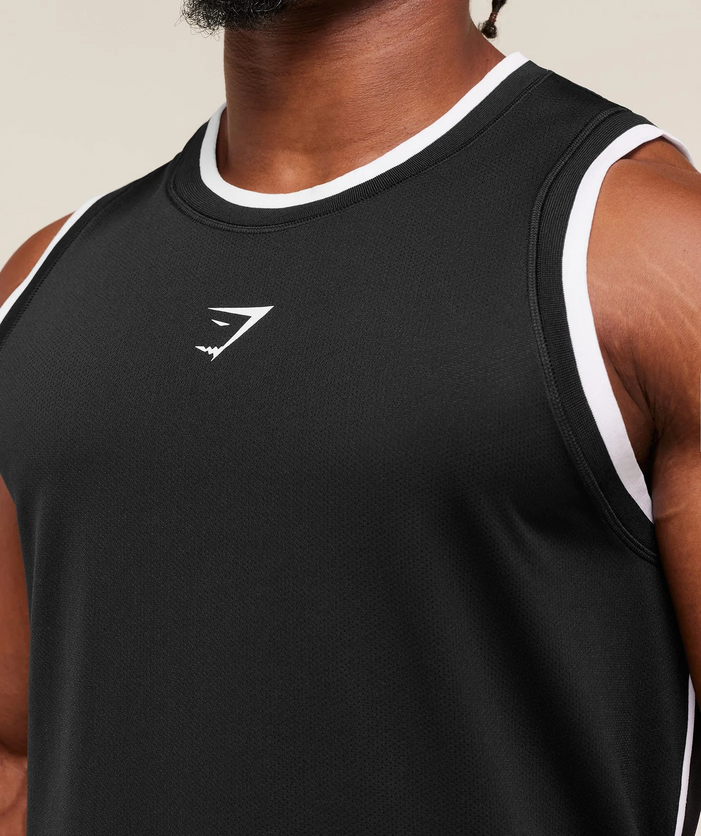 Graphic Basketball Mesh Tank vista 5
