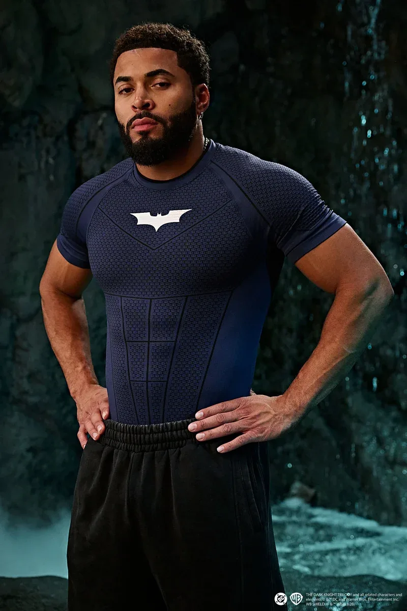 Batman Compression Tee (Navy)